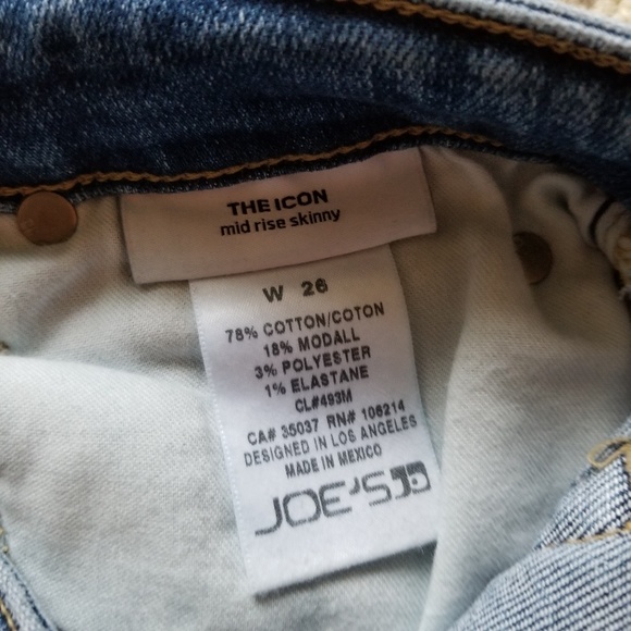 Joe's Jeans The Icon, Kiara Wash, Size 26 - Picture 8 of 8